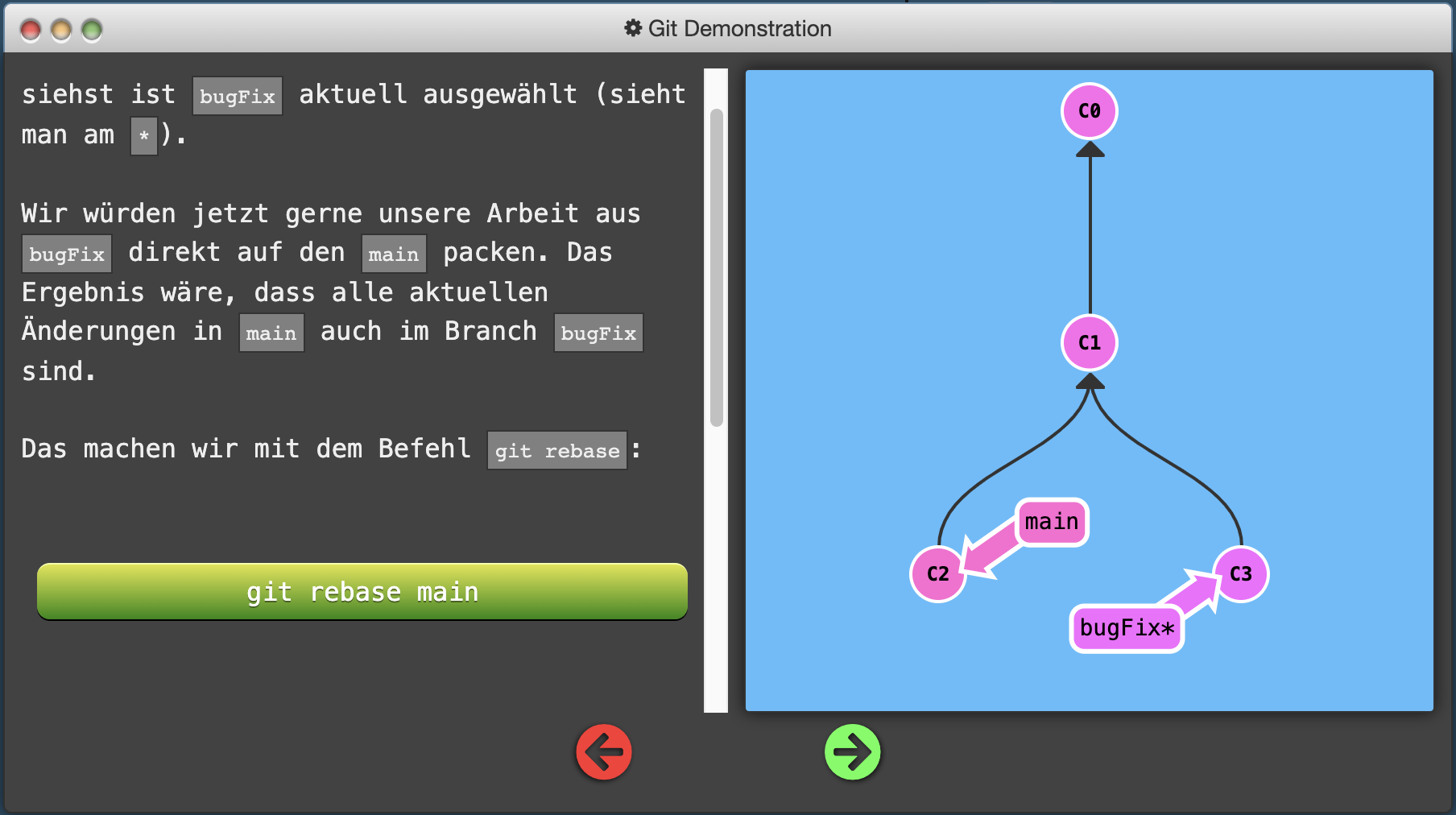 git rebase